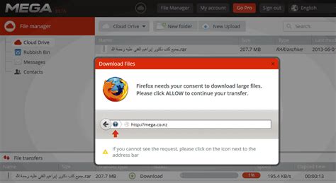 How can I force Internet Download Manager to intercept Mega's .